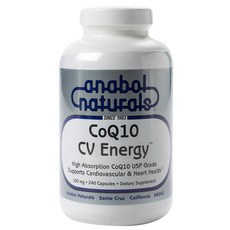 anabol naturals 輔酶Q10膠囊 100mg, 240顆, 1罐