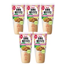 큐피 세계를 맛보다 마요네즈 스위트칠리맛, 135mg, 5개
