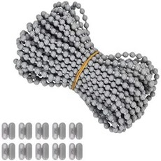 미터 롤러 블라인드 풀 코드내구성 커넥터 비드 스타일리쉬 커튼 체인 코드 수직 쉐이드