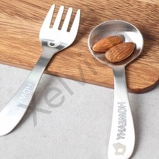 트레분 유아 스푼 포크 10종 유아수저 이유식수저 디너스푼 티스푼답례품, (스푼:돼지)