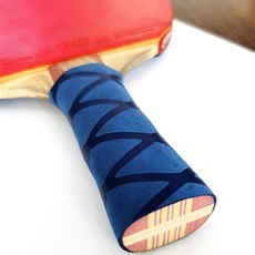 탁구라켓 그립 손잡이 밴드 땀흡수 미끄럼방지, 레드, 레드, 1개