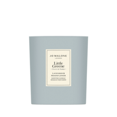 【JO MALONE】 Little Greene 200g 香氛蠟燭 薰衣草與月光花 居家香氛 蠟燭 薰衣草 月光花 月亮花, 藍色, LAVENDER & MOONFLOWER
