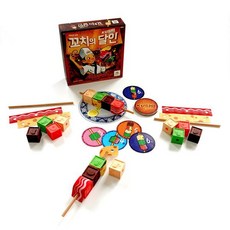 만두게임즈 꼬치의달인 보드게임, 1개, 혼합색상