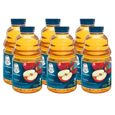 거버 주스 프롬 컨센트레이트 946ml, 사과(apple), 6개