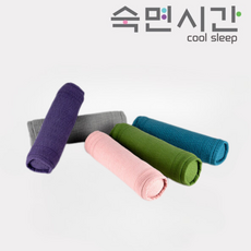 숙면시간 메밀 베개 국내 제조 순면커버, 경추
