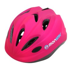 몬스터 아동용 인라인 헬멧 BH306, 핑크, 1개