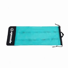 mpash 蛙鞋袋 長蛙網袋款 雙肩後背款 潛水裝備袋, 藍色