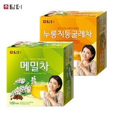담터 메밀차 100T +누룽지둥굴레차 100T (200T), 담터 메밀차 100T +누룽지둥굴레차 100T (200, 1.5g, 1, 100