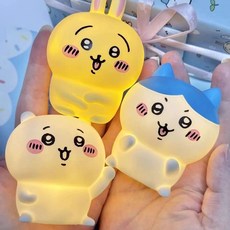 강아지 무드등 침실 수면등 선물용 생일 침대 옆 조명, 지이카와리틀트리플귀여운리틀에잇지이우사치가성비팩