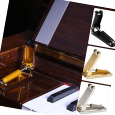 유진오피스 피아노 덮개 완충 장치 느린 슬로우 손꽝 피아노 건반 뚜껑 방지 손끼임방지 악세사리, 피아노뚜껑닫힘 블랙