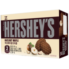 허쉬 헤이즐넛 와플, 55g, 3개