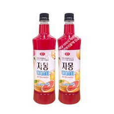 광야식품 자몽 베이스 아이스티, 970ml, 2개