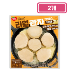 동원)리얼관자크랩스버터, 2개, 72g