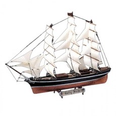 1/350 영국 클리퍼선 BA028 프라모델 1P 범선 피규어, 1개