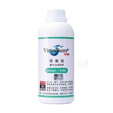 來而康 VirusBom 病毒崩補充瓶, 6個, 100ppm,500ml/瓶 6瓶販售, 500ml