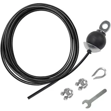 피트니스 기계 교체 케이블 풀리 헤비 듀티 스틸 와이어 로프 체육관 홈 강도 운동 액세서리 2M 4, 14 4M