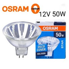오스람 데코스타 MR16 할로겐램프 50W 전구색, 1개