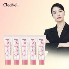 끌레드벨 물톡크림 (슈퍼 하이드레이팅 글로우 크림) 튜브타입 5개구성 (30ml*5ea), 5개