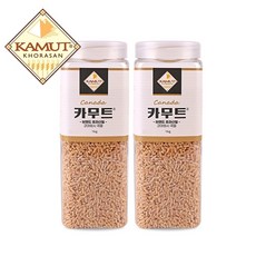 정품 카무트 쌀 고대곡물 기능성쌀, 1kg, 2개