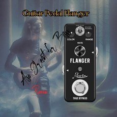 Rowin 노이즈 게이트 페달 기타 효과 저소음 전원 공급 장치 부스터 플랜지 페이저 버퍼 이펙터 베이스용, 14 Flanger