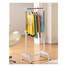 [왕자행거] 왕자 주니어이동식행거(색상선택형)_cp, 화이트(nhc666)