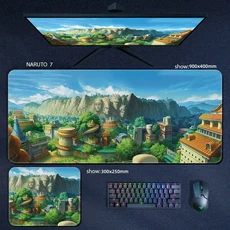 나루토 마우스 패드 애니메이션 게임 2차원 크리 에이 티브 데스크 키보드 맞춤형 만화 도매, 02 800X300X3, 28 NARUTO-07