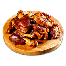 [지민푸드] 양념 미니 족발 미니족 맛있는 술안주 조리 돼지 통족발 통미니, 400g, 1개