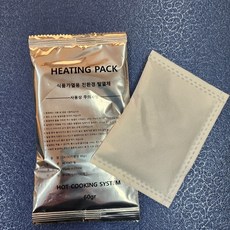 발열팩 발열제 식품가열용 60g 비화식 발열팩 캠핑, 1개