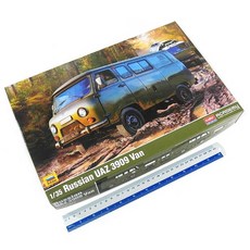 즈베즈다 러시아 UAZ 3909 밴 프라모델, 1개
