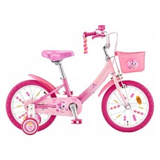 2026 삼천리 16인치 티니핑 하츄핑 네발자전거, 핑크, 1개, 111cm