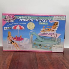 Gloria Doll Furniture Summer Resort by Topwraps, Gloria Doll Furniture Summer R, 1개