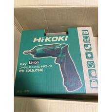 HIKOKI WH7DL 7.2V 衝擊起子機 日本原裝進口 折疊起子機, 一機兩電一充