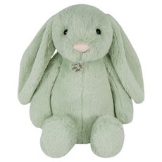 성업상사 마이러블리 샤샤 토끼 애착인형, 30cm, 그린, 1개
