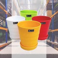 화분 화이트 플라워포트 식물관리 꽃선물 베란다가꾸기 미니플랜트 플랜테리어