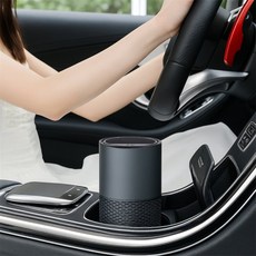 끄니스토어 블랙 차량용 가정용 탁상용공기청정기