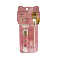 Purry沛立潔 寵物潔耳耳垢指套清潔布50入 清耳液 潔耳 寵物清潔, 1個, 貓用酵素牙膏清潔組