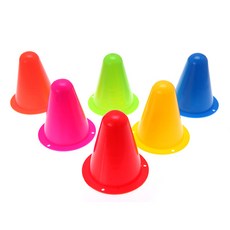 칼라콘 미니 8cm 트레이닝 미니콘 용품 체육 라바콘, 핑크, 1개