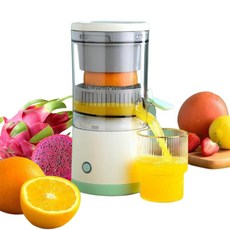 과일 믹서기 무선 휴대용 소형 가정용 다용도 껍질 벗길 무필요 착즙기, 푸른 색