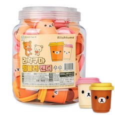 리락쿠마 텀블러모양 캔디, 10g, 30개
