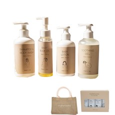 마더웍스 아로마 바디 4종 +체험팩 + 가방 세트, 1개