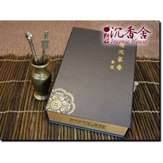 沉香舍 和生檀沉篆香 香篆 香道 香事瓶禮盒套組 含香道配件 香著(筷) 香匙 香鏟 台灣製造 正台灣銅, 1個