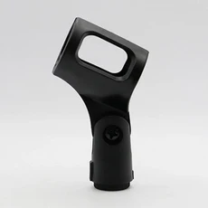 유연한 마이크 스탠드 거치대 마운트 무선 지지대 브래킷 플라스틱 부드러운 클램프 고정 액세서리 1 개 신, 01 onesize