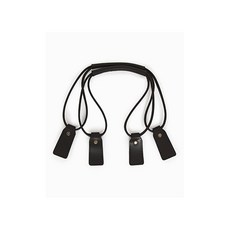 퀼트스타 토트형 가죽핸들_블랙(2052-1A), 1개, 블랙