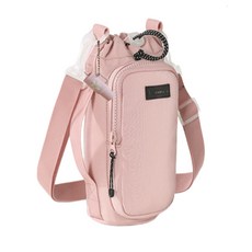 키링증정 뉴블랑 업그레이드 텀블러 파우치 방수 크로스 가방, 핑크, 1개