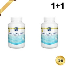 1+1 노르딕 내츄럴스 반려견 오메가3 180 소프트젤 피쉬오일, 180정