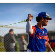 Jaeger Sports 제이밴드 주니어 야구 튜빙밴드 어깨 강화, 레드, 1개