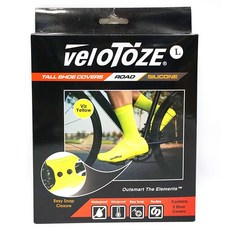 VELOTOZE Tall Silicone 鞋套, 白,M