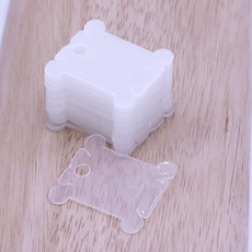 조이십자수 NEW 자수실 투명 보빈 25p, 1개