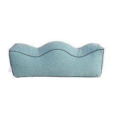 다리베개 무릎 쿠션 발배게 발베개 수면용 다리배게 하늘색 55x17X17cm, 레몬 노란색