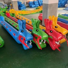 에어바운스 축구 다트 과녁 슈팅 게임 운동회 행사장 놀이 체험, 1개, 어린이 6인용 드래곤보트 이중두께